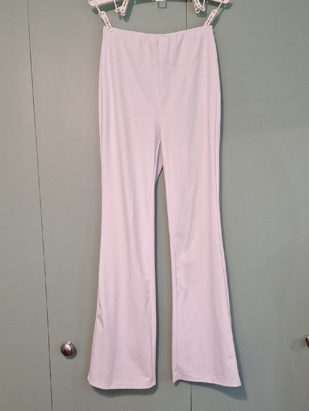 Halara White Flare Legging Size Small